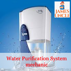 Water Purification System mechanic Mr. Joy Baral in Sodepur